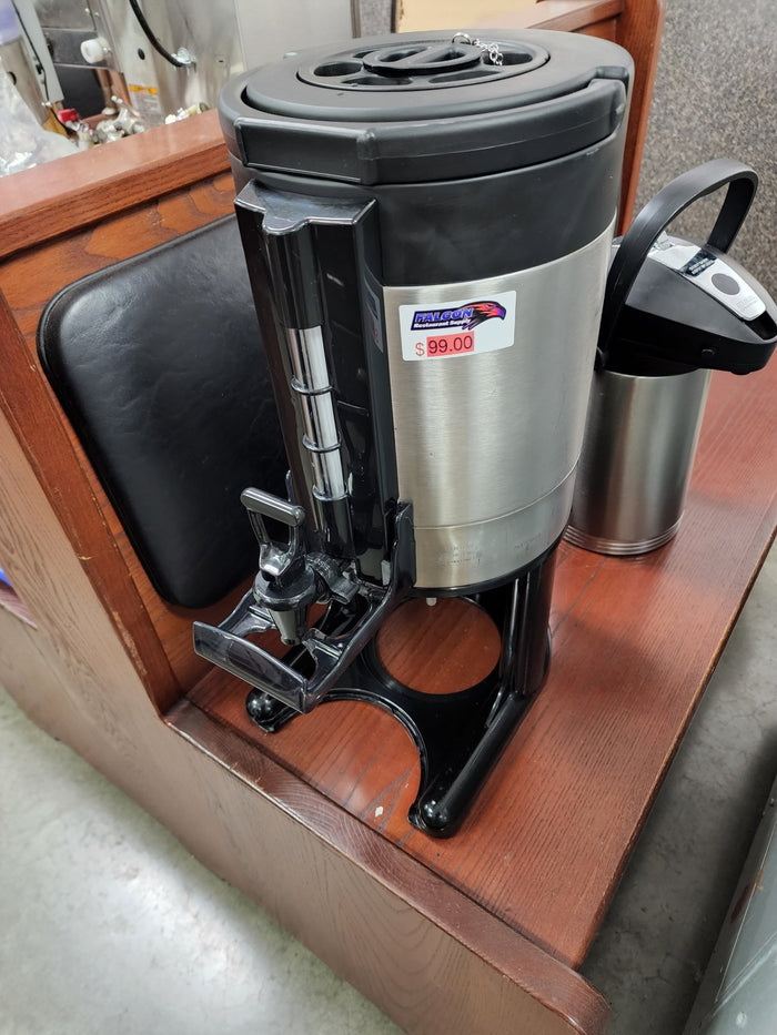 Used Service Ideas GIU1GV2 1 gal Thermal Coffee Satellite - Brushed Finish - Used - Falcon Restaurant Supply - 2