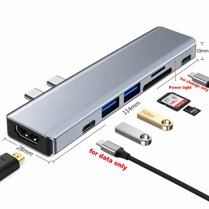 Versatile Docking Station with Multiple Features Default