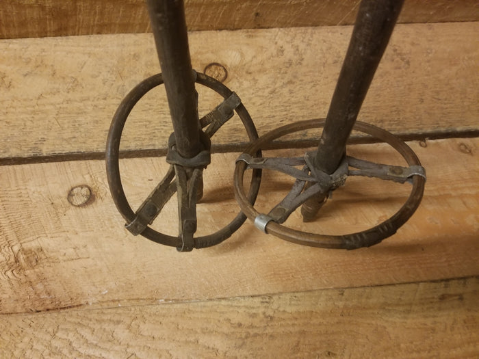 Vintage Hickory Ski Poles