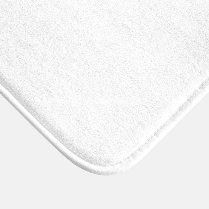 Visions Undreamed Bath Mat - Landscape Bathroom Mats - Bath Decor - Bathroom Rugs - Home Decor Brazen Design Studio White Smoke
