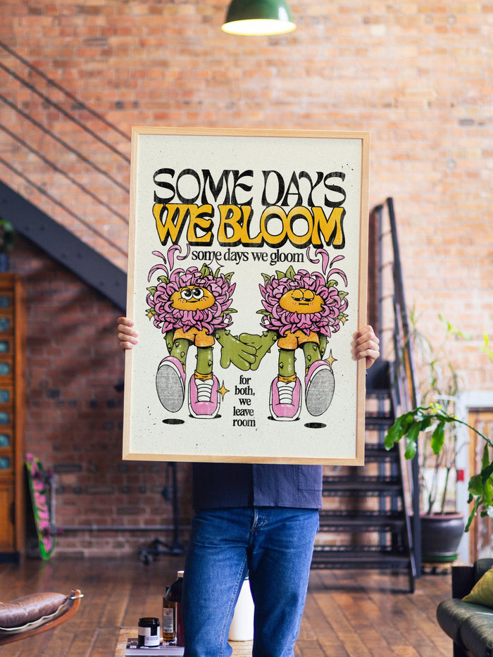 We Bloom - Off White - My Sunbeam - A1 - Natural Wood Frame |frame=A1 - Natural Wood Frame| |type=lifestyle|