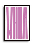 WHOA - Lilac - East Side Studio - Art Prints