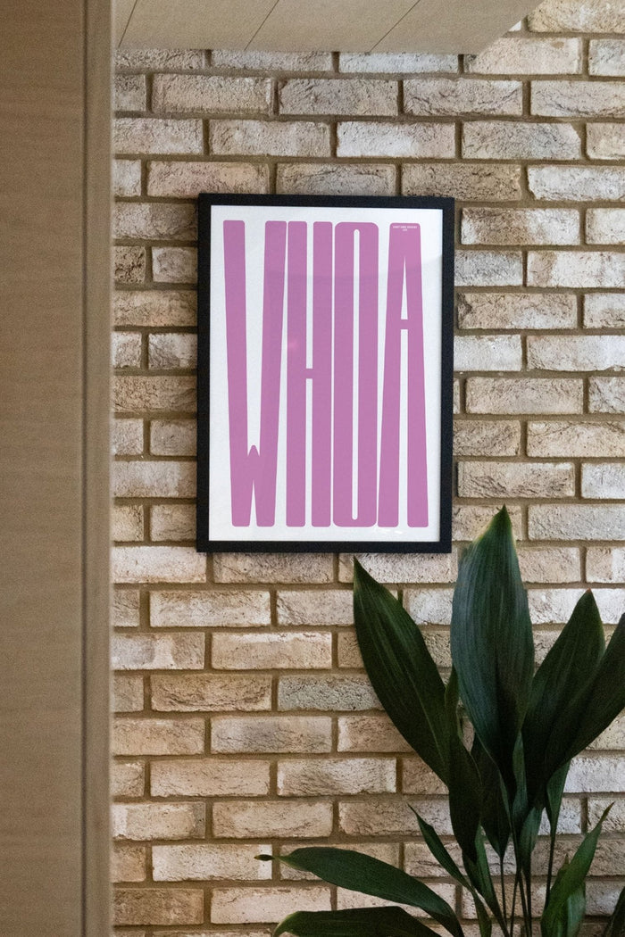 WHOA - Lilac - East Side Studio - Art Prints