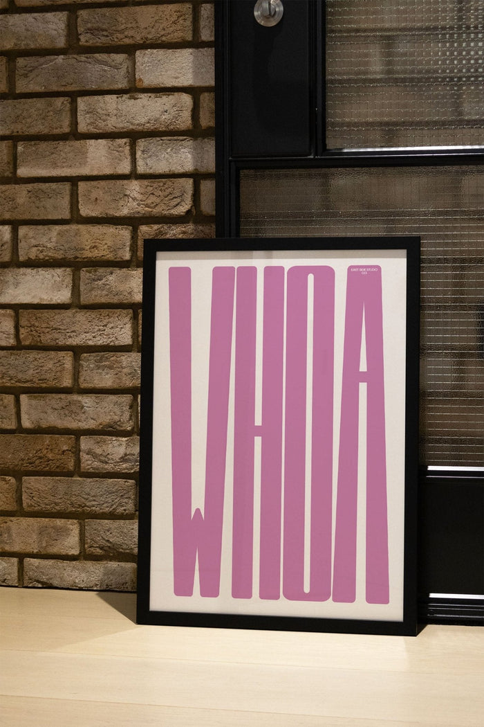 WHOA - Lilac - East Side Studio - Art Prints