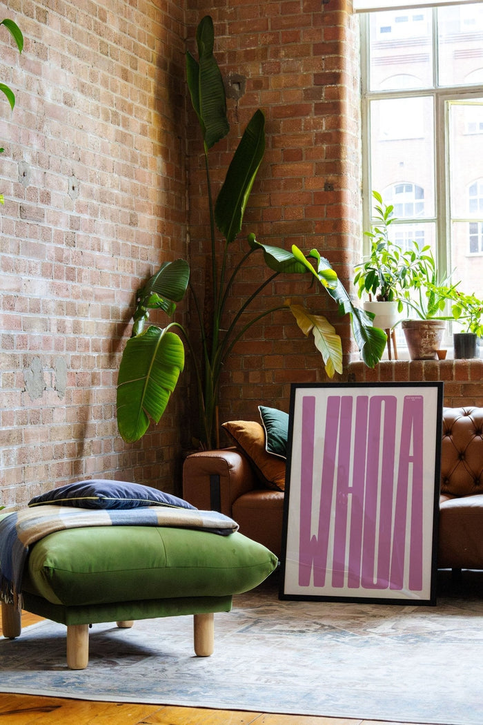 WHOA - Lilac - East Side Studio - Art Prints