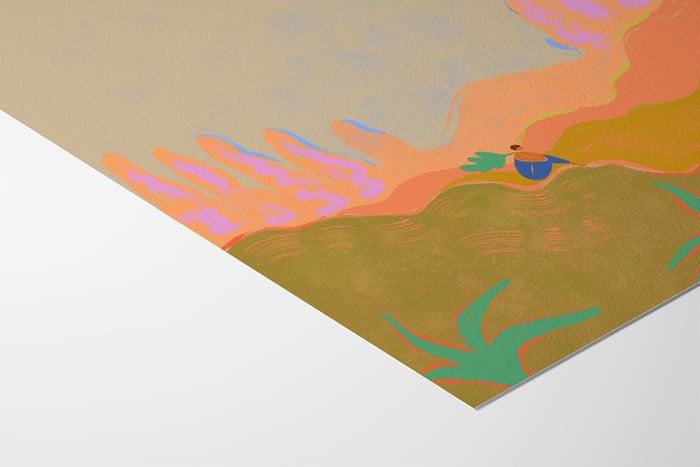 Wide Open Spaces - Arty Guava - Hahnemuhle German Etching 310gsm |frame=Hahnemuhle German Etching 310gsm|
