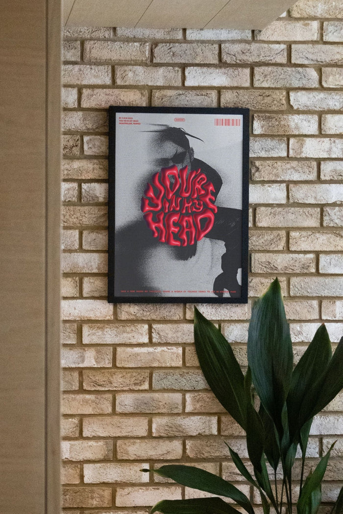 You're In My Head - Rīm Atelier - East Side Studio - Art Prints