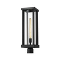Z-Lite Glenwood Black Outdoor Post Mount Fixture 586PHBR-BK - Outdoor Post Mount Fixture