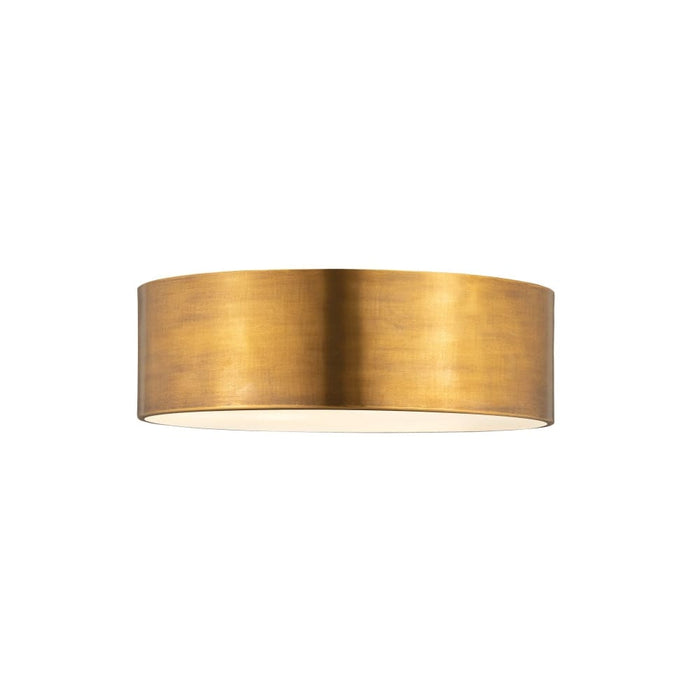 Z-Lite Harley Rubbed Brass 3 Light Flushmount 2302F3-RB