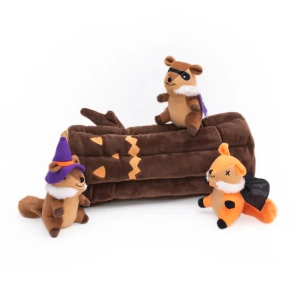 Zippy Burrow™ Plush Toy-Haunted Log